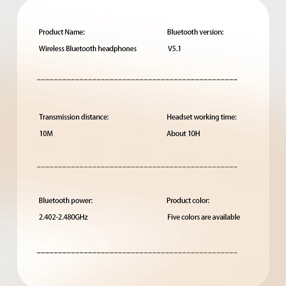 P9 Wireless Bluetooth Headset