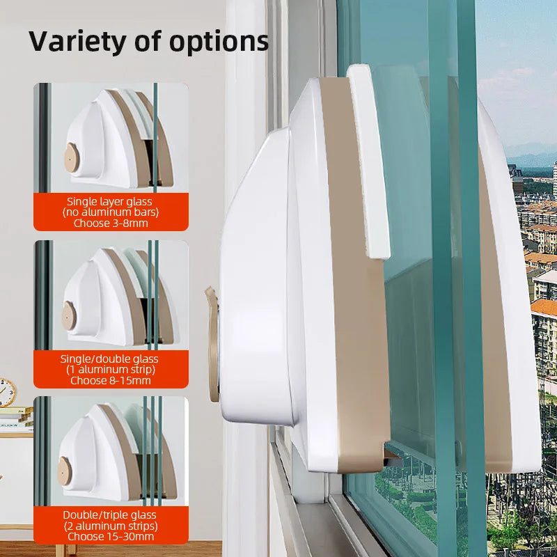Double Sided Magnetic Glass Window Cleaning Tool