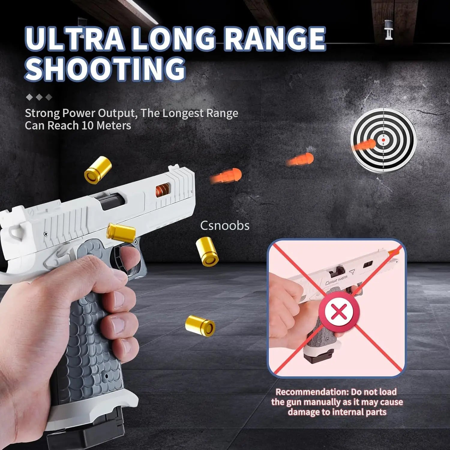 Shell Throwing Toy Gun