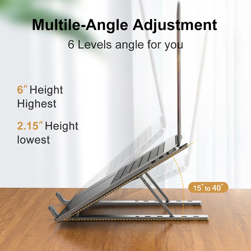 Metal Portable Foldable Laptop Stand